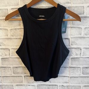 NWT! Women’s Wild Fable black sleeveless crop top Size Large